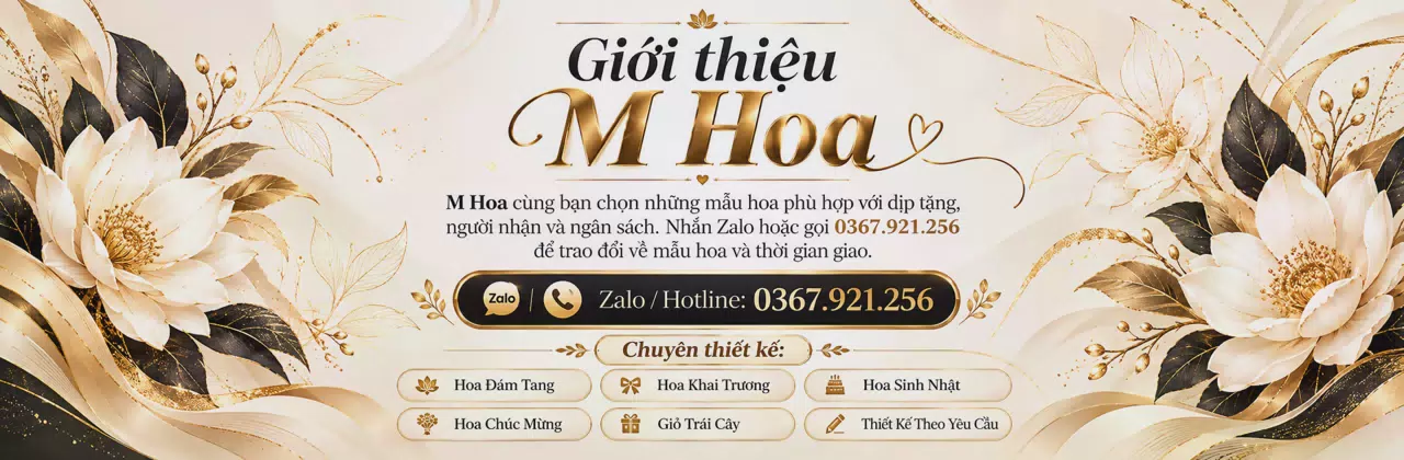 Ảnh bìa Shop hoa tươi Phường Sơn Trà Đà Nẵng - Từ lời nhắn đến món hoa vừa ý